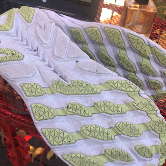 HOKA ONE ONE Teal Green Neon Sneakers - Picture 10 of 10